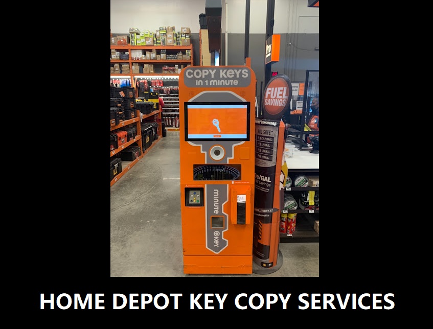 Home Depot Key Copy Services