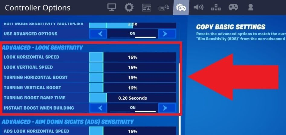 You can get better at Fortnite by Using the Right Sensitivity Settings.